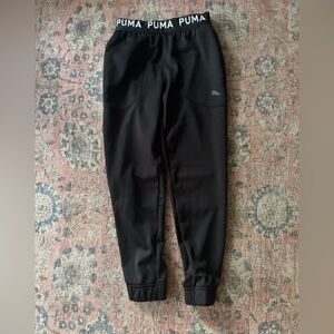 PUMA Black Sweatpants Joggers Size Small